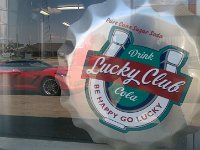 IMAG1660  Corvette Reflection at Lucky Club Cola